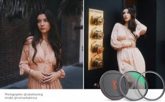 Image du produit K&F Concept Concept Magnetic 1/4 Black Mist Filter Nano X - 82mm (82 mm, Filtre Black Mist, 82 mm)