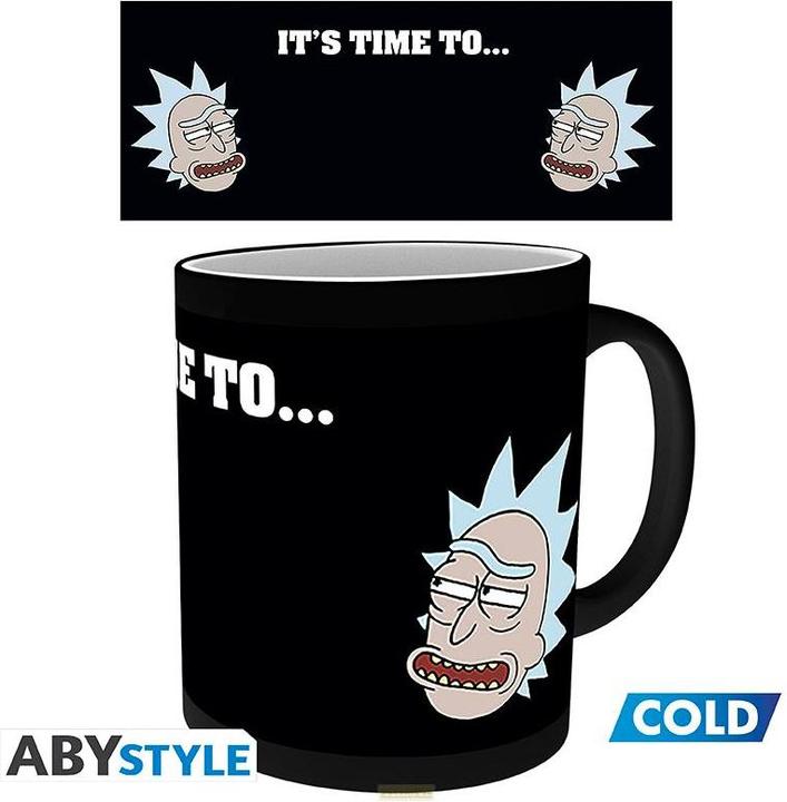 Produktbild GYE Rick and Morty: Get Schwifty - Tasse mit Thermoeffekt (295 ml, 1x)