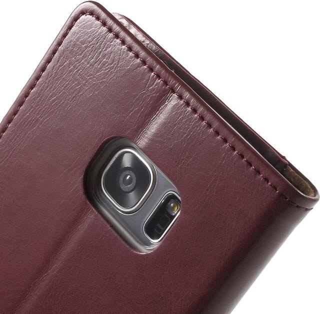 Actual product image Goospery Blue Moon Flip Series (Samsung Galaxy S7 Edge)