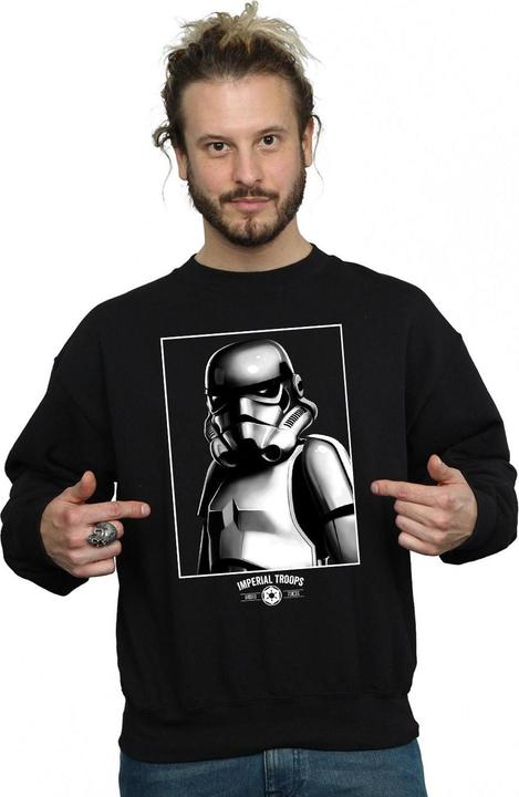 Immagine prodotto Star Wars Imperial Troops Felpa Uomo (L)