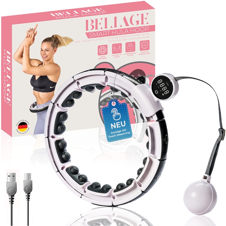 Bellage Hula Hoop intelligente (112 cm, 300 g)