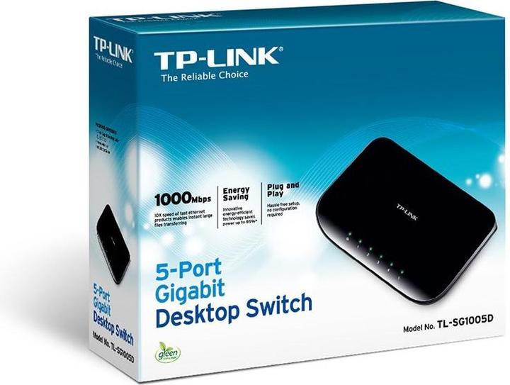 Actual product image TP-Link Tl-Sg1005d (5 ports)