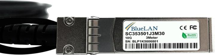Actual product image BlueLAN Netgate SFP-10G-CU-1M-NE compatible DAC SFP+ SC353501J1M30