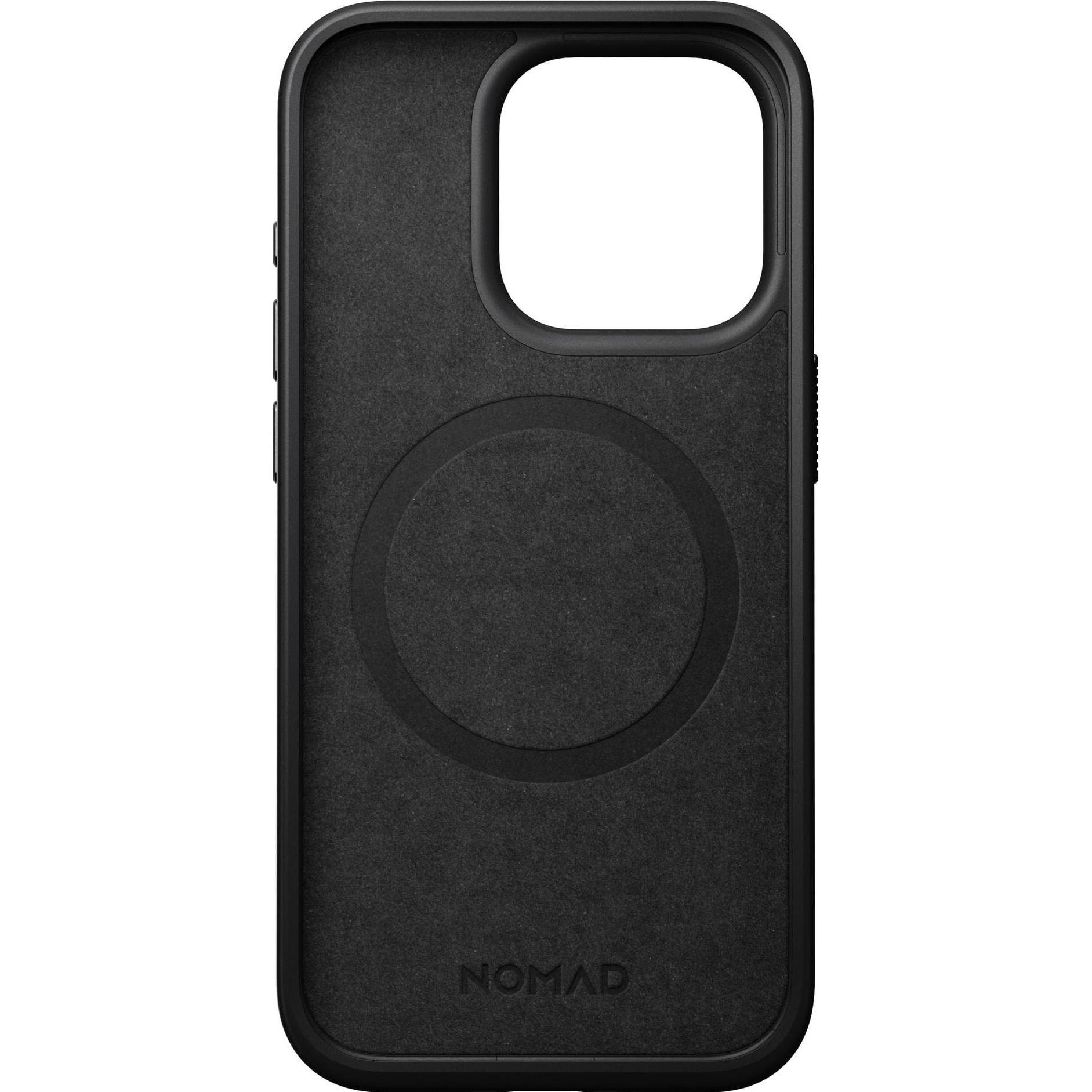 Thumbnail - Nomad Modern Leather Case (Apple iPhone 15 Pro), Smartphone Hülle, Schwarz