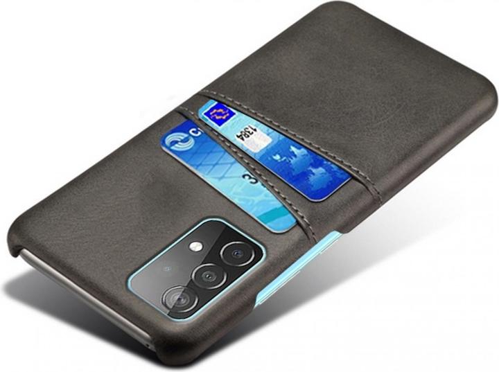 Screenguard Samsung Galaxy A52 CardCaddy Leder Backcase mit Kartenfächern (Samsung Galaxy A52)