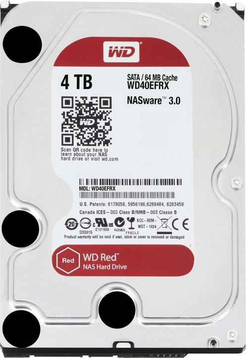 Actual product image WD Red Plus (4 TB, 3.5", CMR)