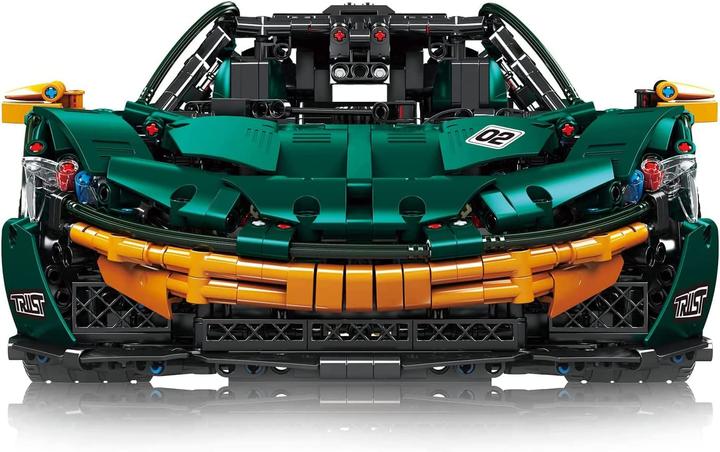 Actual product image Mould King P1 Hypercar Green