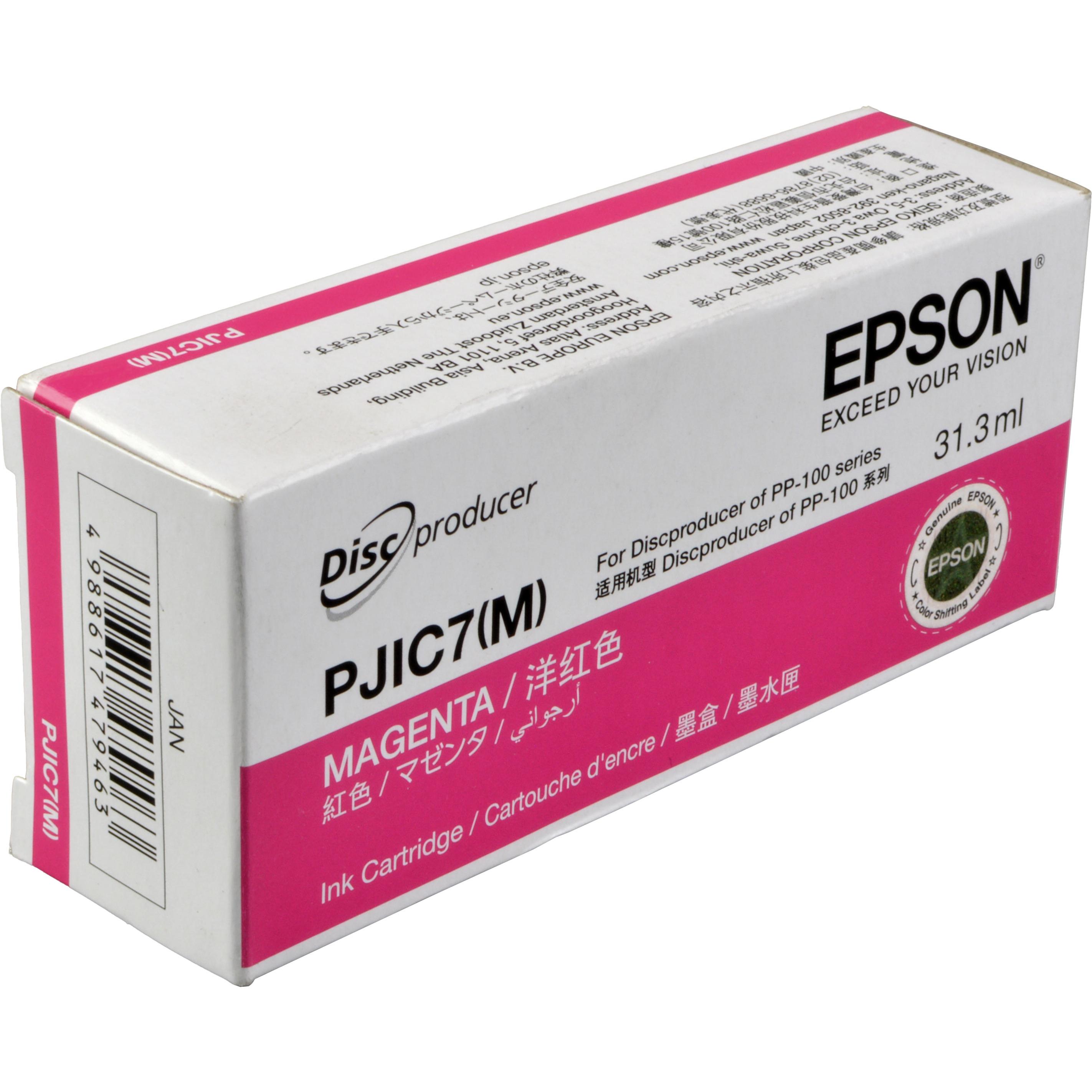 Epson, Druckerpatrone, Discproducer PJIC7 M Magenta... (M)