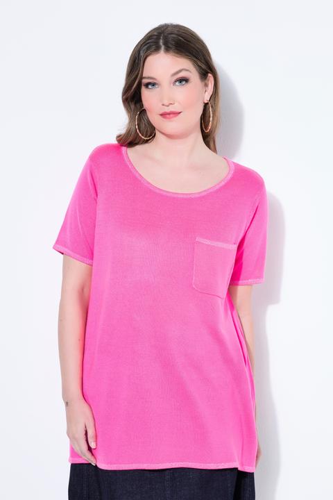Produktbild Miamoda Strick-Shirt, Komfort Fit, Feinstrick, Glitzernähte (54, 56)