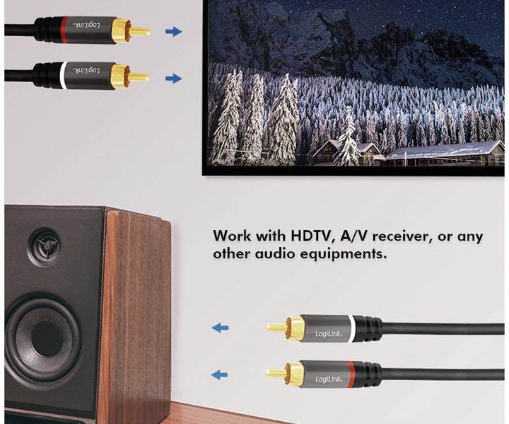 Produktbild LogiLink CA Cinch (0.50 m, Cinch)