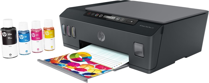 Immagine prodotto HP Serbatoio intelligente Plus 555 (Eco-Tank, Colore)