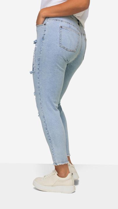 Actual product image Angel of Style 5-Pocket Jeans with Stylish Patches (58)