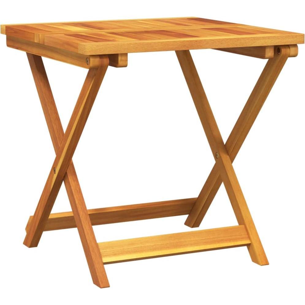 VidaXL, Gartentisch + Balkontisch, Gartentisch Klappbar Akazie (50 cm)