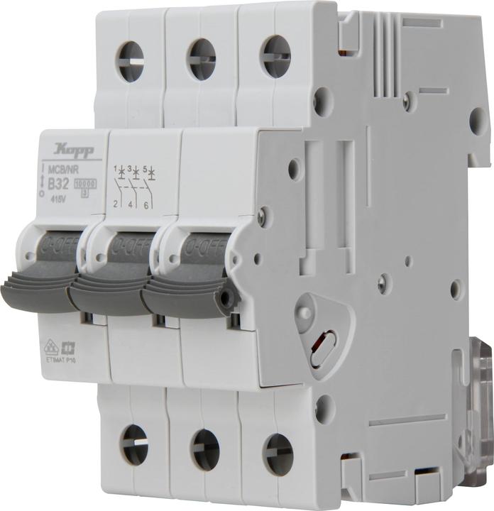 Produktbild Kopp Leitungsschutzschalter, 32A, 3-pollig, Char. B