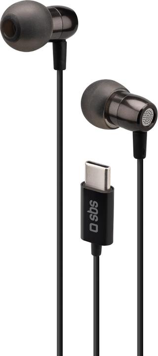Immagine prodotto SBS Metal Pro 2.0 in-ear USB-C nero (Cablato)