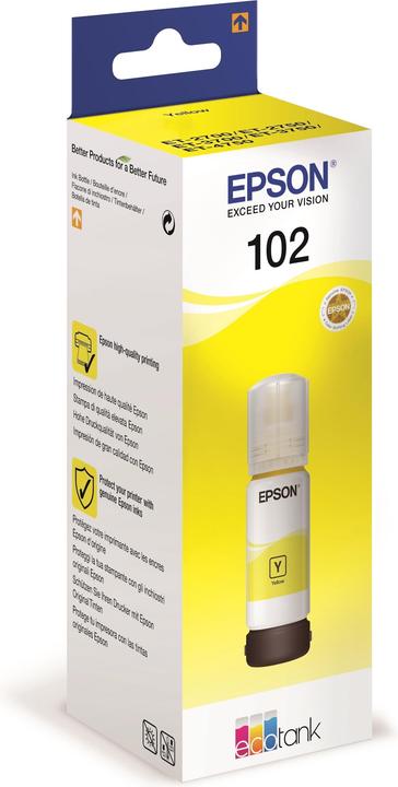 Actual product image Epson 102 EcoTank (Y)