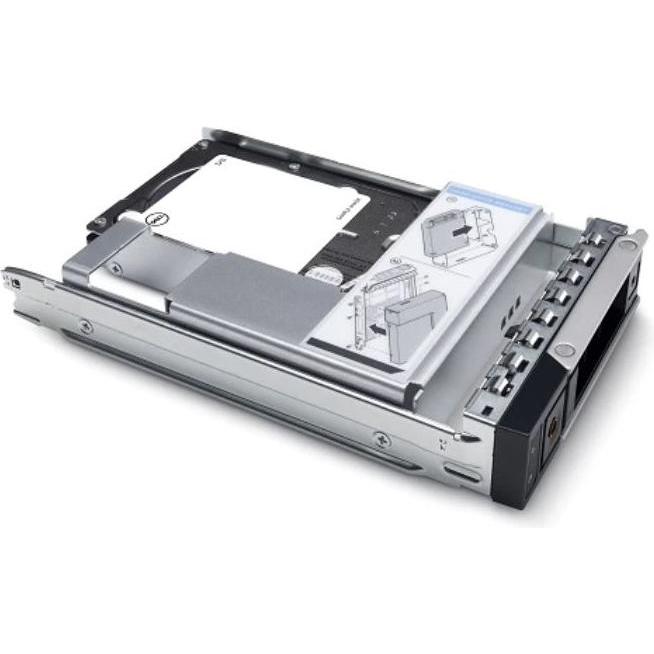 Dell 960GB SSD SATA Read Intensive 6Gbps 512e 2.5in with 3.5in HYB CARR, S4520, CUS Kit (960 GB, 2.5"), SSD