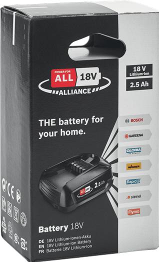 Produktbild Rapid Power for All Alliance Akku 18V 2,5Ah PBA (18 V)