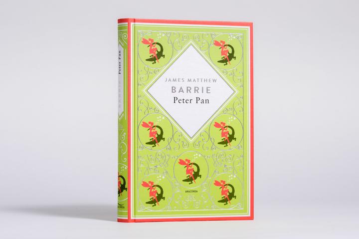 Actual product image J.M. Barrie, Peter Pan. Schmuckausgabe mit Silberprägung (German, J.M. Barrie, Kim Landgraf, 2024)