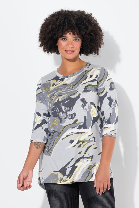 Actual product image Angel of Style T-Shirt, A-Linie, Camouflage, Glitzer-Smiley (44)