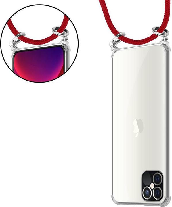 Produktbild Cadorabo TPU Handy Kette SILBER Cover