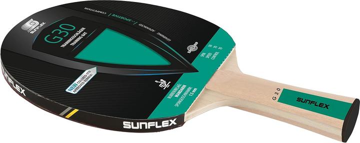 Image du produit Sunflex Tischtennisschläger G30 mit ITTF-zertifiziertem Belag