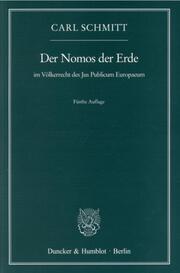Produktbild Der Nomos der Erde im Völkerrecht des Jus Publicum Europaeum (Deutsch, 2012)
