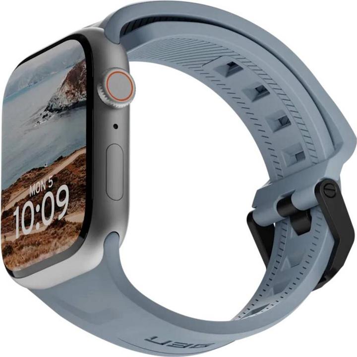 Actual product image UAG Urban Armor Gear Scout Strap| Apple Watch 38/40/41/42mm| cloud blue| (191498114151) (40 mm, 41 mm, 42 mm, Silicone)