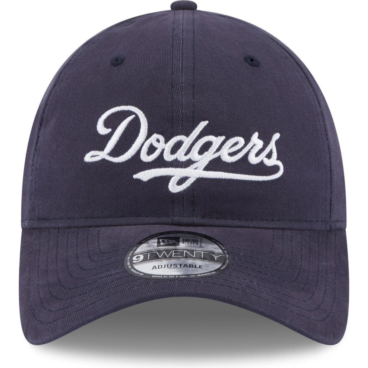 Thumbnail - New Era, Herren, Cap, 9Twenty Strapback Script Los Angeles Dodgers, Blau, (One Size)