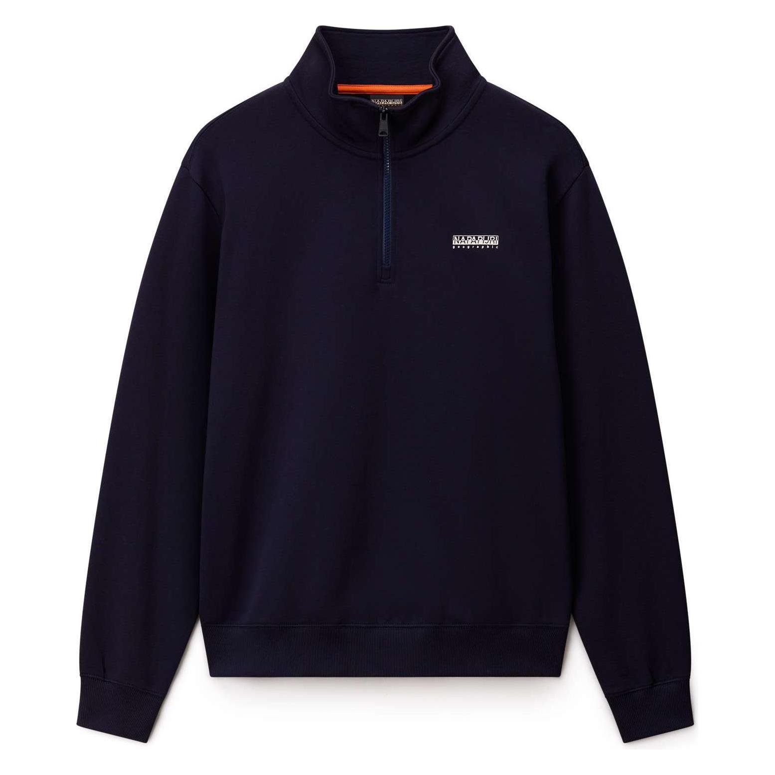 Napapijri, Herren, Pullover, Small Box, Blau, (Xxl)