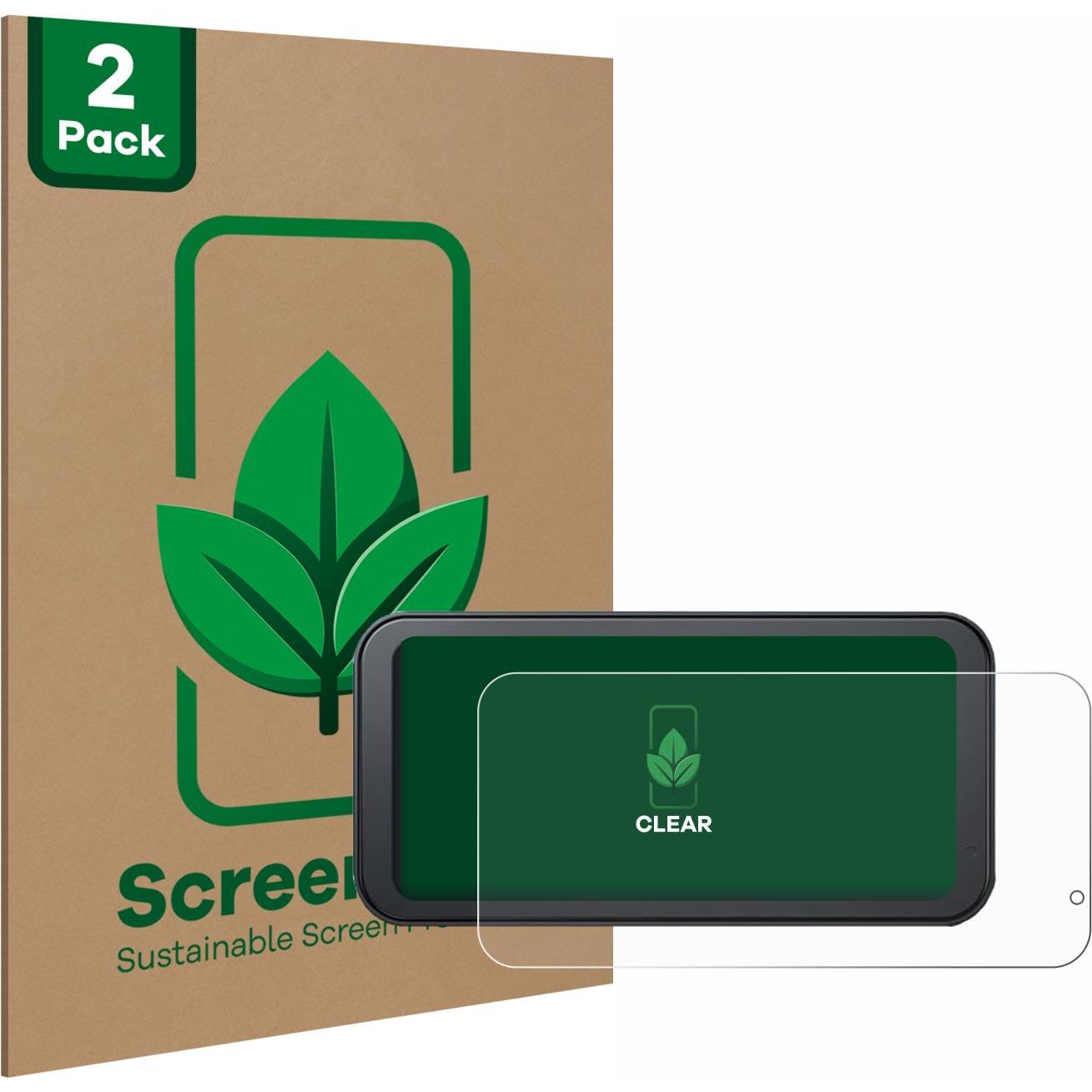 ScreenLeaf, Fahrzeug Navigation Zubehör, Schutzfolie nachhaltiger Displayschutz Displayschutzfolie Folie Klar Transparen...