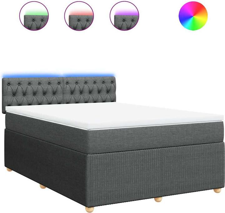 Actual product image vidaXL Boxspringbett (140 x 190 cm)