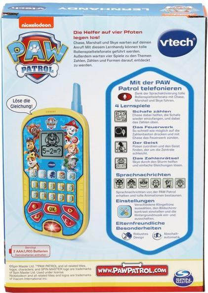 Produktbild VTech Paw Patrol Lernhandy (Deutsch, 2 - 5 Jahre)