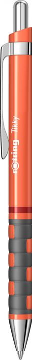 Actual product image Rotring 2042800 TIKKY Ballpoint Pen Neon Orange (M, Blue) (Orange, 1 x)