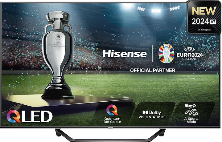 Actual product image Hisense TV 43A7NQ (43", QLED, UHD, 2024)