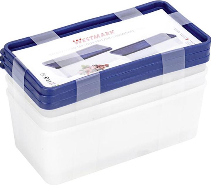 Produktbild Westmark Gefrierdosen 'Trio', 3er Pack (1.50 l)
