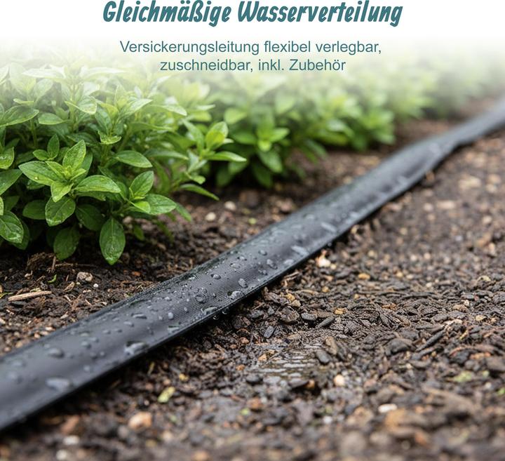 Produktbild Relaxdays Tropfschlauch (Tropfbewässerung Set)