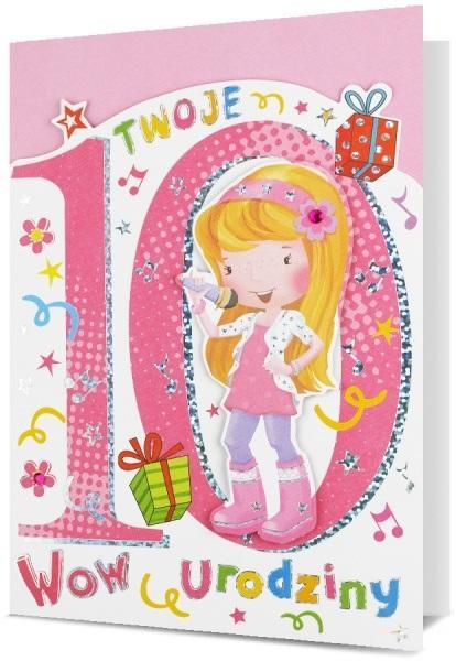 Nuance Karte B6 Geburtstag 10