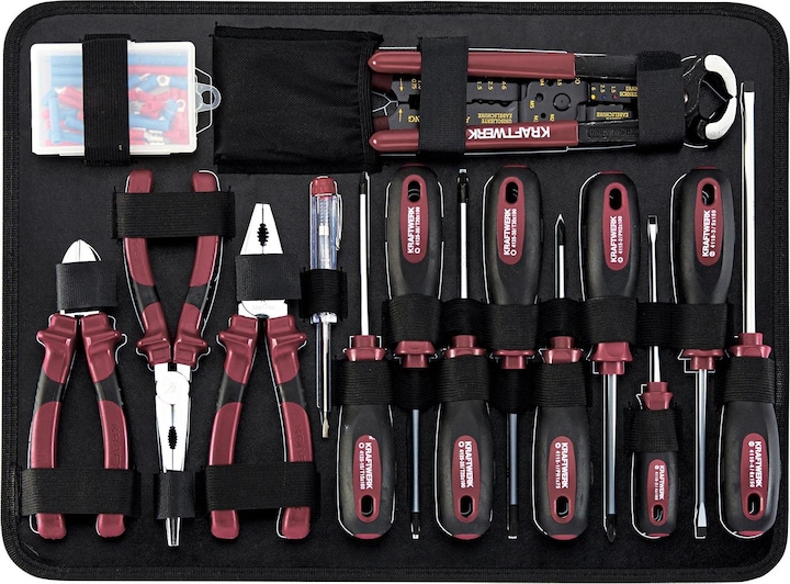 Actual product image Kraftwerk Professional aluminium tool case (263 pieces)