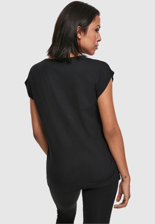 Produktbild Urban Classics Ladies Round V-Neck Extended Shoulder Tee (L)