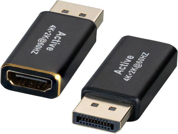 Produktbild EFB Elektronik DisplayPort Adapter,DP Stecker auf HDMI Typ A Buchse, 4K 30HZ Adapter zum Anschluss von DisplayPort (HDMI)
