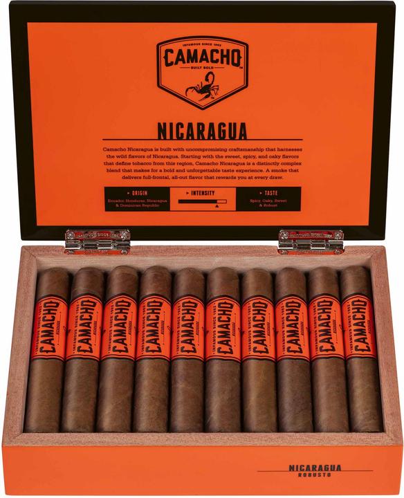 Camacho Nicaragua Robusto (Parejo)