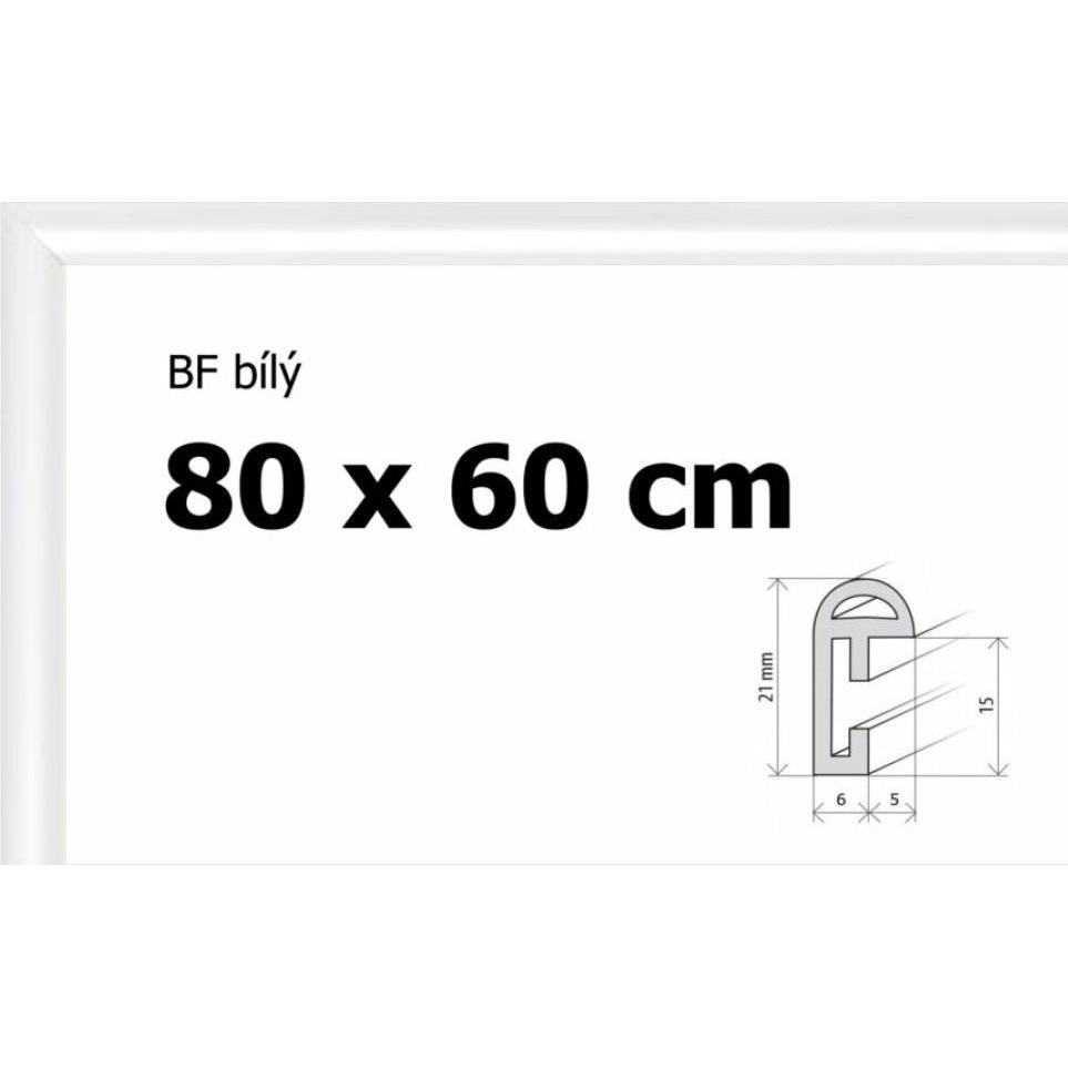 Thumbnail - Bfhm Kunststoff-Puzzle-Rahmen 80x60cm - weiss