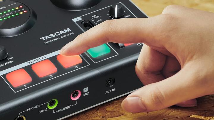Produktbild Tascam Ministudio Creator US-42B Aufnahmemischpult (USB)