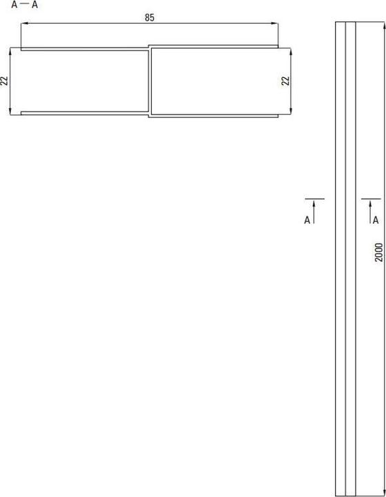 Produktbild Deante Extending Prof With Fitting Nero 200 cm