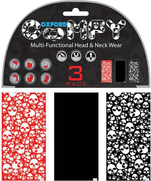Productafbeelding Oxford Comfy Skulls 3-Pack