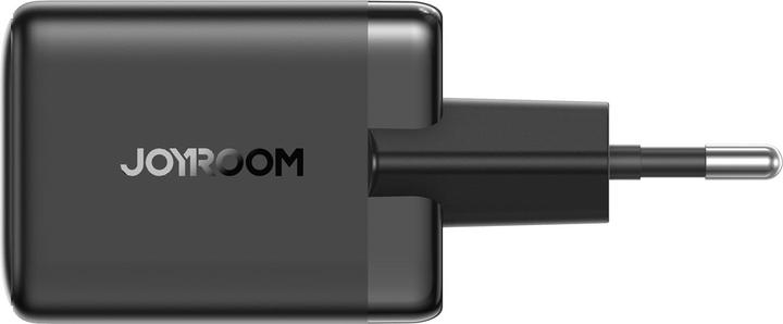 Actual product image Joyroom Dual USB-C GaN Charger 45W - Black (45 W, 2 ports)