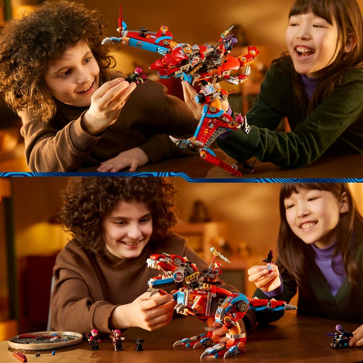 Produktbild LEGO Coopers Dino-Mech C-Rex (71484, LEGO Dreamzzz)