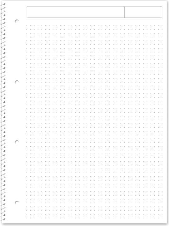 Produktbild Staufen Collegeblock Green, 60 g/qm, DIN A4, dotted, 80 Blatt (A4, Gepunktet, Weicher Einband)