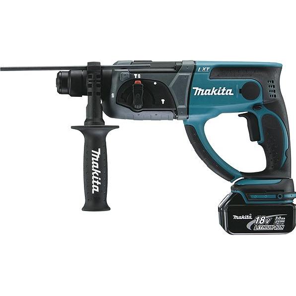 Makita, Bohrmaschine + Akkuschrauber, DHR202RFJ (Akkubetrieb)